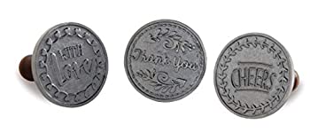 【中古】【輸入品 未使用】Nordic Ware Greetings Heirloom Cookie Stamps