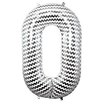 【中古】【輸入品・未使用】NorthStarホイルバルーン01191数0-chevron、34、%ダブルクォーテ%マルチカラー(3)