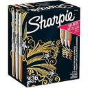 【中古】【輸入品・未使用】Sharpie Metallic Fine Point Permanentマーカー6パックアソートカラー(1829201?) 36-Pack