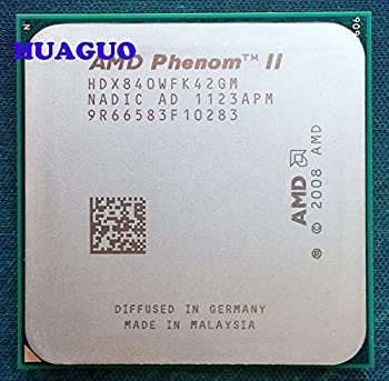 【中古】【輸入品 未使用】AMD Phenom II X4 840 3.2 GHz 95W Quad-Core CPU Processor HDX840WFK42GM Socket AM3 並行輸入品