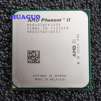 【中古】【輸入品 未使用】AMD Phenom II X4 840T 2.9 GHz 95W Quad-Core CPU Processor HD840TWFK4DGR Socket AM3 並行輸入品