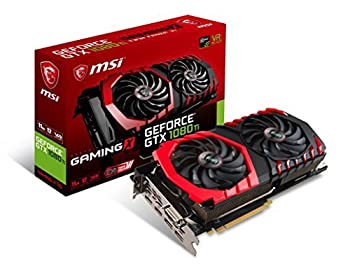 【中古】【輸入品 未使用】MSI GTX 1080 TI GAMING X Computer Graphics Cards 並行輸入品