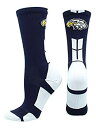 【中古】【輸入品・未使用】MadSportsStuff イーグルロゴ入り競技用クルーソックス(色が複数あります) M ブルー