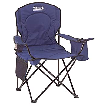 【中古】【輸入品・未使用】Coleman Cooler Quad Portable Camping Chair%カンマ% Blue [並行輸入品]