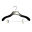 šۡ͢ʡ̤ѡNAHANCO 200722BHU Wooden Coordinate Hangers -%֥륯%Contemporary Series%֥륯% - 17%֥륯% Black Finish - Home Use (Pack of
