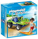 【中古】【輸入品・未使用】PLAYMOBIL Surfer with Beach Quad [並行輸入品]