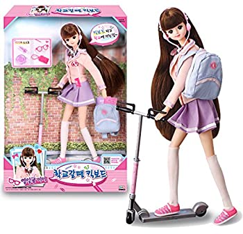 【中古】【輸入品・未使用】ミミの世界17歳ミミ、キックボード、バービー人形、子供のロールプレイのお..