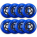 【中古】【輸入品・未使用】rollerexインラインスケート/Rollerbladeホイールvxt500?80?mm (8?- Packまたは2?- Packま...