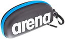 【中古】【輸入品 未使用】(1 SIZE カンマ schwarz - weiss - blau) - Arena Goggle Case