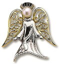 【中古】【輸入品・未使用】Guardian Angel Silver With Gold Wings Lapel Pin On Header Card(4)