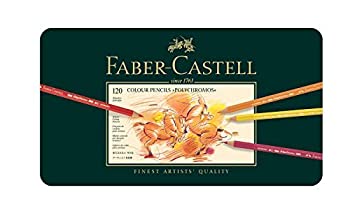 【中古】【輸入品 未使用】Faber Castell Polychromos Color Pencil Set - Tin of 120 並行輸入品