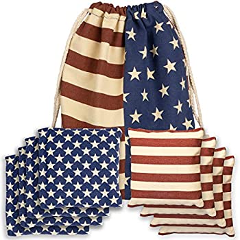 【中古】【輸入品・未使用】(Stars & Stripes) - Weather Resistant Cornhole Bean Bags Set of 8 【中古】【輸入品・未使用】(Stars & Stripes) - Weather Resistant Cornhole Bean Bags Set of 8