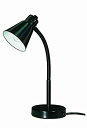 【中古】【輸入品 未使用】Satco Products 60/844 Goose Neck Desk Lamp カンマ Black カンマ Small 並行輸入品