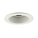 yÁzyAiEgpzJesco Lighting TM401WHWH 4-Inch Aperture Low Voltage Trim Recessed Light%J}% Adjustable Step Baffle%J}% All White Finish [sAi]