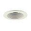 šۡ͢ʡ̤ѡJesco Lighting TM401WHWH 4-Inch Aperture Low Voltage Trim Recessed Light%% Adjustable Step Baffle%% All White Finish [¹͢]