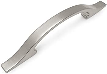 楽天スカイマーケットプラス【中古】【輸入品・未使用】Cosmas 4307snサテンニッケルモダンキャビネットハードウェアハンドルプル???3???3?/ 4?％ダブルクォーテ％インチ（ 96?mm ）穴中心???10パック