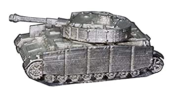 【中古】【輸入品・未使用】マイクロギャラリー ミリタリーシリーズ IV号戦車 金属素地仕上げ