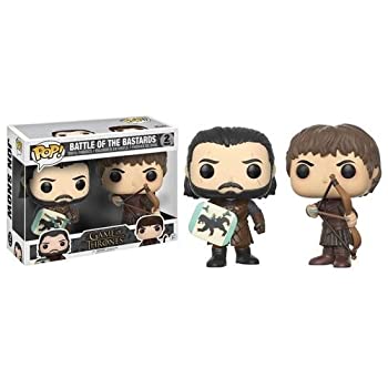 【中古】【輸入品 未使用】Funko - Figurine Game Of Thrones - 2-Pack Battle Of The Bastard Exclu Pop 10cm - 0889698123785