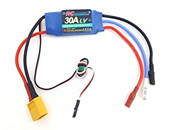 【中古】【輸入品 未使用】30A RC Brushless Motor Electric Speed Controller ESC BEC with XT60 3.5mm bullet plugs