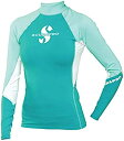 【中古】【輸入品・未使用】(Medium%カンマ% Caribbean) - ScubaPro Women's UPF 80 T-Flex Long Sleev...