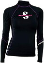 【中古】【輸入品・未使用】(X-Large%カンマ% Onyx) - ScubaPro Women's UPF 80 T-Flex Long Sleeve Ra...