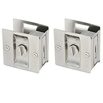 【中古】【輸入品・未使用】デザインハウス182121ベッドとバスポケットドアロック、2?- Pack、サテンニッケル 【中古】【輸入品・未使用】デザインハウス182121ベッドとバスポケットドアロック、2?- Pack、サテンニッケル