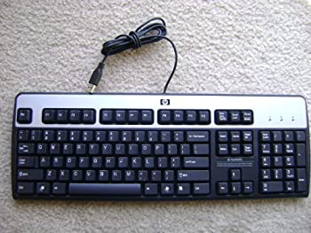 yÁzyAiEgpzGenuine HP Hewlett-Packard KU-0316 Black/Silver USB Wired 104-Key Layout Keyboard Part Number: 434821-001 Model Number: KU-0316 [sA