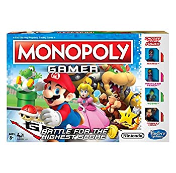 【中古】【輸入品 未使用】Monopoly Gamer Board Game Nintendo モノポリーゲーマーボードゲーム任天堂マリオとお友達英語版 並行輸入品