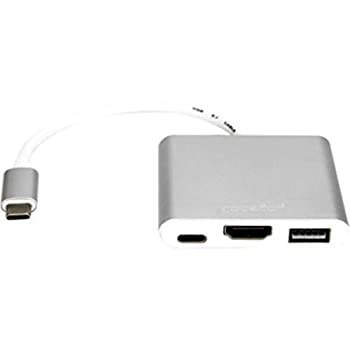 【中古】【輸入品・未使用】Rocstor Y10A176-S1 プレミアム USB-C - HDMI マルチポートアダプター - USB-C - HDMI/USB-C (3.1)/USB 3.0 オーディオ/ビデオデバイス用 - USB-CオスからHDMIメスデジタルオーディオ/ビデオ1個、メタルシルバー【メーカー名】Rocstor【メーカー型番】Y10A176-S1【ブランド名】Rocstor【商品説明】Rocstor Y10A176-S1 プレミアム USB-C - HDMI マルチポートアダプター - USB-C - HDMI/USB-C (3.1)/USB 3.0 オーディオ/ビデオデバイス用 - USB-CオスからHDMIメスデジタルオーディオ/ビデオ1個、メタルシルバー当店では初期不良に限り、商品到着から7日間は返品を 受付けております。こちらは海外販売用に買取り致しました未使用品です。買取り致しました為、中古扱いとしております。他モールとの併売品の為、完売の際はご連絡致しますのでご了承下さい。速やかにご返金させて頂きます。ご注文からお届けまで1、ご注文⇒ご注文は24時間受け付けております。2、注文確認⇒ご注文後、当店から注文確認メールを送信します。3、配送⇒当店海外倉庫から取り寄せの場合は10〜30日程度でのお届けとなります。国内到着後、発送の際に通知にてご連絡致します。国内倉庫からの場合は3〜7日でのお届けとなります。　※離島、北海道、九州、沖縄は遅れる場合がございます。予めご了承下さい。お電話でのお問合せは少人数で運営の為受け付けておりませんので、メールにてお問合せお願い致します。営業時間　月〜金　10:00〜17:00お客様都合によるご注文後のキャンセル・返品はお受けしておりませんのでご了承下さい。