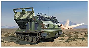【中古】【輸入品・未使用】トランペッター 1/35 アメリカ陸軍 M270/A1 MLRS 多連装ロケットシステム プラモデル 01049 グレイ