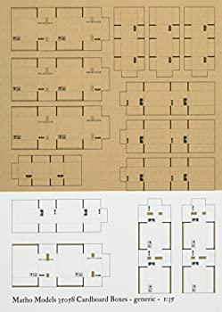 【中古】【輸入品・未使用】マソモデル 1/35 汎用段ボール箱セット 28個入り 情景用アクセサリー MH35058