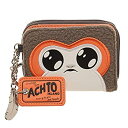 【中古】【輸入品・未使用】Bioworld - Portefeuille Star Wars Les Derniers Jedi - Porg 12cm - 0190371690259