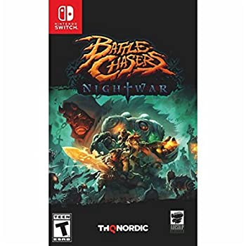 【中古】【輸入品・未使用】Battle Chasers Nightwar Nintendo Switch バトルチェイサーナイトウォール任天堂スイッチ 北米英語版 [並行輸入品]【メーカー名】THQ Nordic【メーカー型番】【ブランド名】THQ Nordic【商品説明】Battle Chasers Nightwar Nintendo Switch バトルチェイサーナイトウォール任天堂スイッチ 北米英語版 [並行輸入品]当店では初期不良に限り、商品到着から7日間は返品を 受付けております。こちらは海外販売用に買取り致しました未使用品です。買取り致しました為、中古扱いとしております。他モールとの併売品の為、完売の際はご連絡致しますのでご了承下さい。速やかにご返金させて頂きます。ご注文からお届けまで1、ご注文⇒ご注文は24時間受け付けております。2、注文確認⇒ご注文後、当店から注文確認メールを送信します。3、配送⇒当店海外倉庫から取り寄せの場合は10〜30日程度でのお届けとなります。国内到着後、発送の際に通知にてご連絡致します。国内倉庫からの場合は3〜7日でのお届けとなります。　※離島、北海道、九州、沖縄は遅れる場合がございます。予めご了承下さい。お電話でのお問合せは少人数で運営の為受け付けておりませんので、メールにてお問合せお願い致します。営業時間　月〜金　10:00〜17:00お客様都合によるご注文後のキャンセル・返品はお受けしておりませんのでご了承下さい。