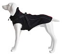 【中古】【輸入品・未使用】U Only You 犬用ハーネスコート テクニカルジャケット スポーツパーカー アウトドアベスト 防水 防風 フリース裏地 犬用コート 反射ストライプ
