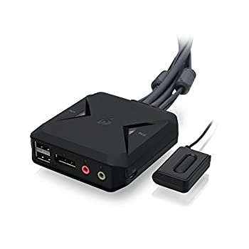 【中古】【輸入品・未使用】2PortUSB DisplayPortKVM Switch