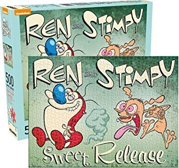 【中古】【輸入品・未使用】Nickelodeon（ニコロデオン）Ren & Stimpy（レンとスティンピー）500 Piece Jigsaw Puzzle（ジグソーパズル） [並行輸入品]