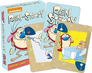 【中古】【輸入品・未使用】Nickelodeon（ニコロデオン）Ren & Stimpy（レンとスティンピー）Playing Card（トランプ） [並行輸入品]