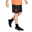 yÁzyAiEgpz(A_[A[}[)UNDER ARMOUR UA HIIT 2.0 Graphic Short 1312271 001 BLK/NCL SM