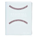 【中古】【輸入品・未使用】ホワイトステッチ野球プレミアムpro-binder (ホワイト)