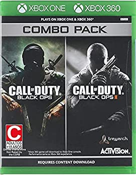 【中古】【輸入品・未使用】Call of Duty: Black Ops 1 & 2 Combo Pack (輸入版:北米) - Xbox One / Xbox 360【メーカー名】Activision Publishing%カンマ% Inc.【メーカー型番】47875881723【ブランド名】Activision(World)【商品説明】Call of Duty: Black Ops 1 & 2 Combo Pack (輸入版:北米) - Xbox One / Xbox 360当店では初期不良に限り、商品到着から7日間は返品を 受付けております。こちらは海外販売用に買取り致しました未使用品です。買取り致しました為、中古扱いとしております。他モールとの併売品の為、完売の際はご連絡致しますのでご了承下さい。速やかにご返金させて頂きます。ご注文からお届けまで1、ご注文⇒ご注文は24時間受け付けております。2、注文確認⇒ご注文後、当店から注文確認メールを送信します。3、配送⇒当店海外倉庫から取り寄せの場合は10〜30日程度でのお届けとなります。国内到着後、発送の際に通知にてご連絡致します。国内倉庫からの場合は3〜7日でのお届けとなります。　※離島、北海道、九州、沖縄は遅れる場合がございます。予めご了承下さい。お電話でのお問合せは少人数で運営の為受け付けておりませんので、メールにてお問合せお願い致します。営業時間　月〜金　10:00〜17:00お客様都合によるご注文後のキャンセル・返品はお受けしておりませんのでご了承下さい。