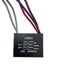 【中古】【輸入品 未使用】CBB61五ライン4.5 6 5UFファン吊りファン五段階速度調整モータコンバーブロワー起動コンデンサ