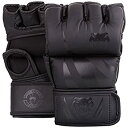 【中古】【輸入品・未使用】VENUM 親指なしMMAグローブ Without Thumb Challenger - チャレンジャー (黒/黒) (M)