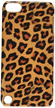 【中古】【輸入品・未使用】JUJEO Leopard Skin Leather Coated Hard Case for iPod touch 5 - Brown [並行輸入品]