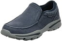 【中古】【輸入品・未使用】Skechers Creston-Moseco、男性用モカシン、青（ネイビー）、42 EU