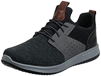 šۡ͢ʡ̤ѡSkechers Men's Classic Fit-Delson-Camden Sneaker%% Bla...
