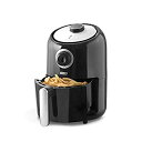 (Black) - Dash DCAF150GBBK02 Compact Air Fryer%カンマ% Black