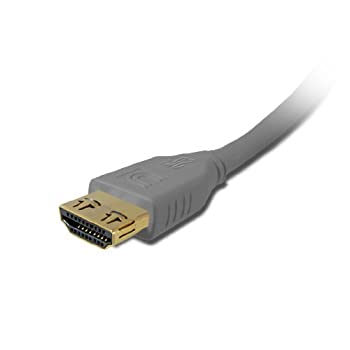 Comprehensive Cable HD-HD-25PROGRY 25' Pro AV/IT High Speed HDMI Cable with ProGrip Sure Length CL3- Grey 