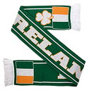 【中古】【輸入品・未使用】アイルランドサッカーラグビーニットスカーフ グリーン
