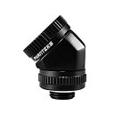 【中古】【輸入品・未使用】Phanteks 16?mmハードチューブロータリー継手45ブラック冷却ph-ra45?_ bk16