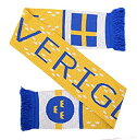 【中古】【輸入品・未使用】スウェーデン Sverige サッカーニットスカーフ